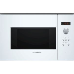 Microondas empotrable - Bosch ser4 - bfl523mw1f - blanco - 59,4 x 31,7 x 38