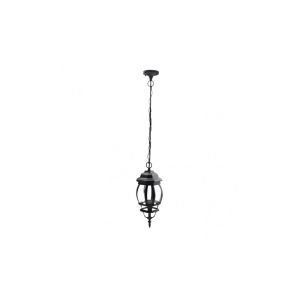 Caelum outdoor ceiling light 1xe27 aluminium / crystal black