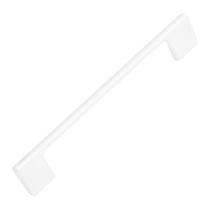 Tirador abs 160mm. Pintado blanco mate, lote de 36