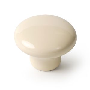 Tirador 32mm porcelana beige, lote de 36
