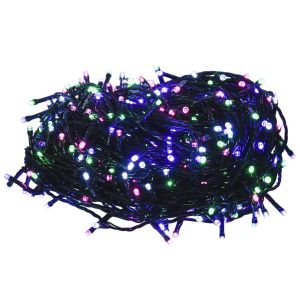 vidaXL tira de luces con 1000 LED PVC pastel multicolor 100 m