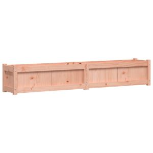 vidaXL jardinera de madera maciza douglas 180x31x31 cm