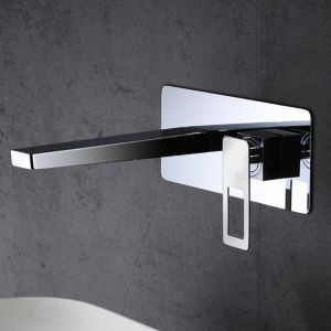 Imex - grifo monomando lavabo empotrado cromado serie suecia