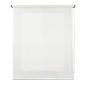 Estor translúcido estores enrollables para ventanas blanco 100x250 cm