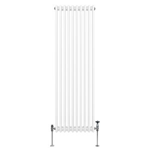 Radiador tradicional vertical de 3 columnas – 1800 x  472mm - blanco