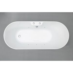 Bañera hidromasaje   ukio white bulle  175 x75 x65   cm, spalina