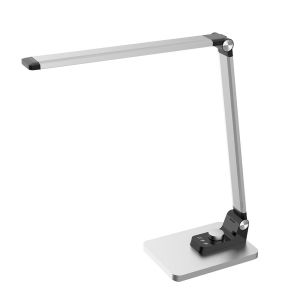 Flexo olimpo plata 10w 800lm 3000-4500-6000k con memoria 43,1x13,7x35,6 cm