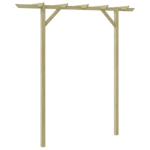 vidaXL pérgola de jardín de madera 205x40x203 cm