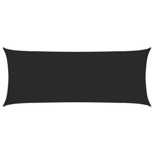 Toldo de vela hdpe negro 160 g/m² 2x5 m
