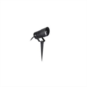 Forlight ousia proyector exterior negro para bombilla gu10