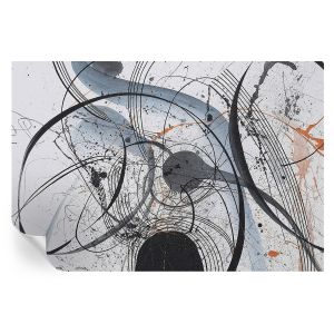 Papel pintado para paredes abstracción expresiva 104x152 tulup