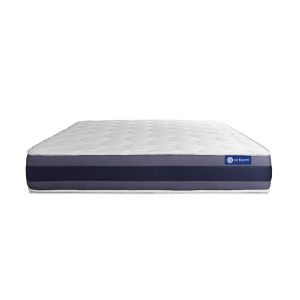 Colchón blanco con espuma viscoelástica 160 x 190