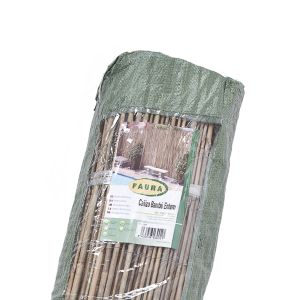 Bambú entero - importación | bambú para cerramiento de jardín | 1,5x5 m. -
