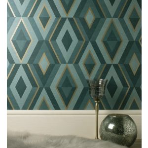 Papel pintado gaulan lavable geométrico moderno con detalles 5.23m²