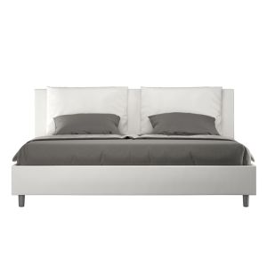 Cama tapizada - base de lamas - 180x190 cm