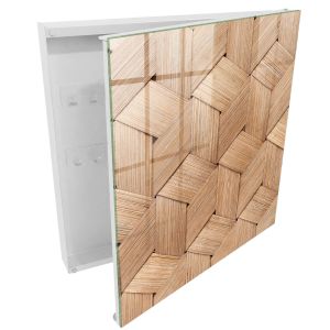 Caja para llaves recibidor 30x30x5, apertura derecha