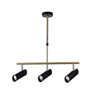 Marrakech chandelier 3xgu10 metal black