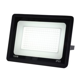 Foco proyector LED exterior 150w Negro, luz fría 6000k, 15750lm, ip65,