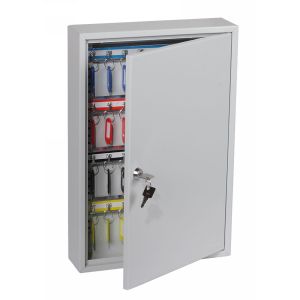 Phoenix armario de llaves kc0602k con cerradura de llave y 64 ganchos