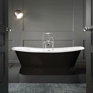 Bañera hierro southport negra  180 cm