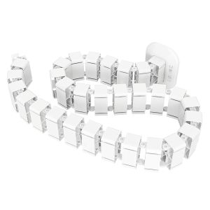 Duronic cm1dm we canaleta para organización de cables 130cm - ajustable