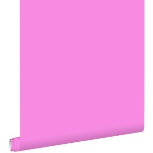 Estahome papel pintado liso rosa 53 cm x 10.05 m