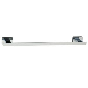 Kibath toallero de barra sierra de 30 cm cromo brillo de acero inoxidable
