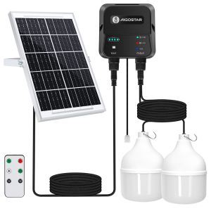 Aigostar plafón LED techo solar exterior 70w, ajustable 6500k