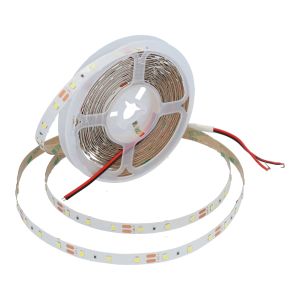 Tira LED 5 metros 12v ip20, luz fría 6000k, 300 LEDs smd2835, corte 5 cm