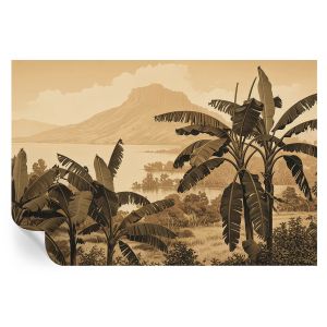Papel pintado autoadhesivo panorama tropical 104x152 tulup