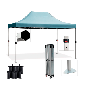 Carpa plegable aluminio 3x4,5m naturcamper alupro40