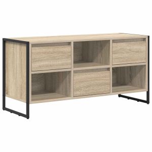 Mueble de tv moderno de estilo industrial con cajón