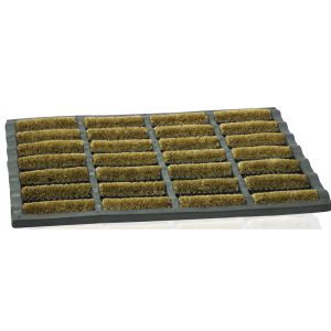Felpudo rodillo coco, 60 x 40 x 3,5