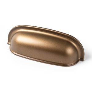 Tirador de copa 64mm abs bronce mate, lote de 36