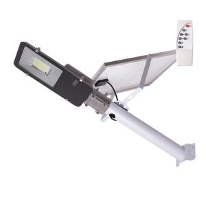 Farola LED solar - panel: 6v 150w batería: 3,2v 15000mah  [ho-far-sol-150w