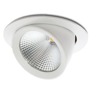 Foco downlight LED 40w 4000lm 4200ºk ajustável ugr17 50.000h [jw-40w-gw]