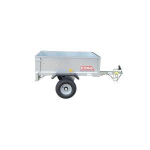 Remolque 1 eje de 450 kg – 1,28 x 0,92 m - basculante