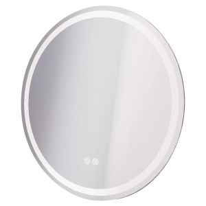 Espejo luminoso lou - cantos esmerilados - ø60 cm