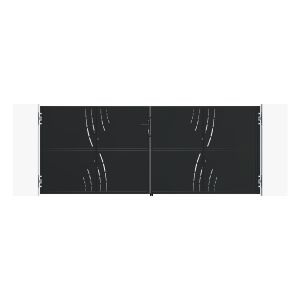 Puerta batiente aço nali veleta 3m alt.200cm + 2 postes carmo