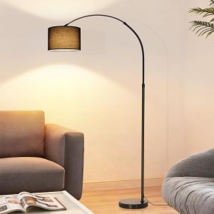 Nettlife lámpara de mesa E27 negro 30x26