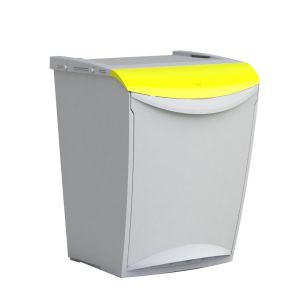 Denox  sistema modular de reciclaje amarillo de 25l - "ecosystem"
