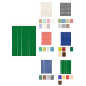 110 x 240 cm | diana - verde | cortinas de exterior impermeables – cort -