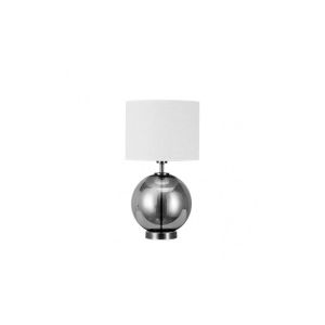 Iroko table lamp 1xe27 chrome