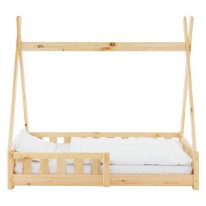 Cama infantil tipi 70x140 cm con protecci�n antica�da ml-design