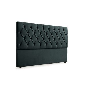 Cabecero tapizado capri acualine 160x120x12 cm - moonia