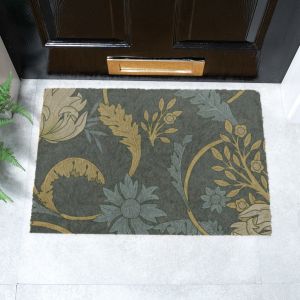 Felpudo azul william morris (60 x 40 cm)