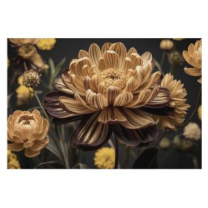 Papel pintado tejido no tejido 312x219 elegancia floral tulup