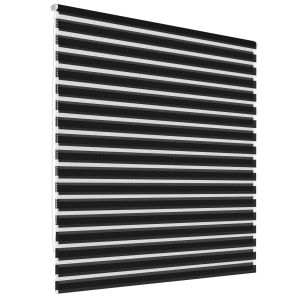 Persiana doble 110 x 150 cm - color negro ecd germany