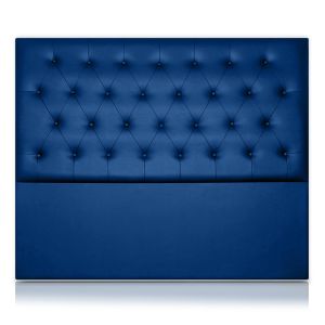 Cabeceros afrodita tapizado polipiel azul 190x120 de sonnomattress