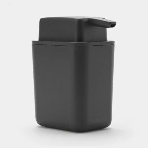 Dispensador de jabón - brabantia - 302503 - 250 ml - negro - antideslizante